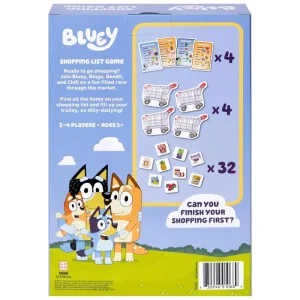 Bluey Shopping List Game